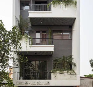 Staggered Facade Design of Bac Ninh House Goes Viral in American Media - image 2