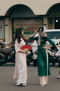 Young Generation Revives Traditional Ao Dai for Lunar New Year - image 0