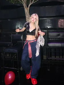 TikToker CiiN Rocks Edgy Warrior Girl Fashion Look - image 4