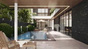 The Rise of Luxury Garden Houses with Swimming Pools: Redefining the Resort-Style Living Experience - image 1