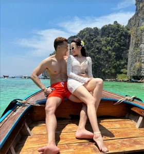 Actress Kim Oanh Flaunts Stunning Bikini Body on Romantic Honeymoon - image 1