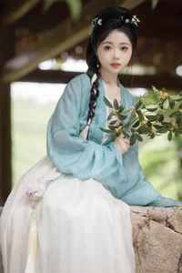 Elegant Aesthetics: YiTuYu Art Language Vol.5566 with Model Ting Er - image 0