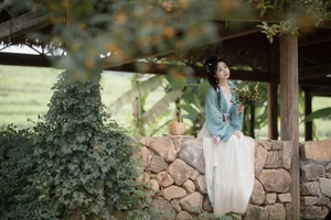 Elegant Aesthetics: YiTuYu Art Language Vol.5566 with Model Ting Er - image 14