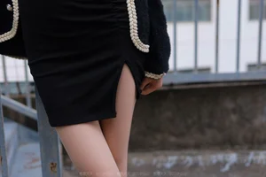 IESS Xiao Liu - Black Cheongsam and Nude Tights Cultural Fusion - image 5