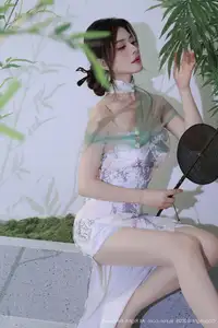 XiuRen No.10694 A Yi Sha: Captivating Oriental Elegance in a Stunning Dress - image 19