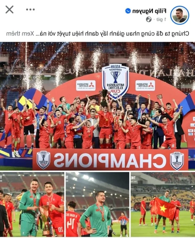 How the Vietnam National Football Team Celebrated Their Historic AFF Cup Victory