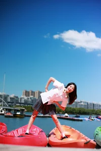 Stunning Portrait Collection: YiTuYu Art Language Vol.10366 Starring Xiao U - image 25