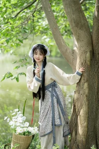 Captivating Portraiture: Art Language Vol.5855 with Model Xiao Ou O - image 2