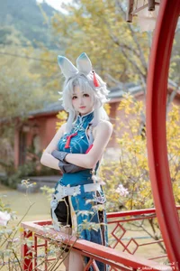 Stunning Feixiao Cosplay by KuukoW from Honkai: Star Rail – Professional 24-Photo Gallery of the Xianzhou General - image 5