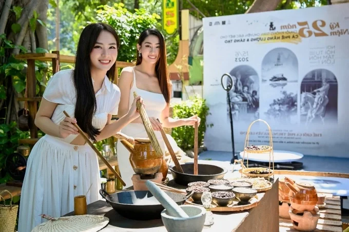 Vietnamese Celebrities Explore the Ultimate Premium Coffee Experience and Aesthetic Spaces