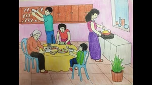 Simple and Meaningful Family Reunion Drawing Ideas for All Skill Levels - image 24