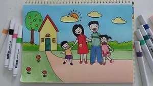 Simple and Meaningful Family Reunion Drawing Ideas for All Skill Levels - image 9