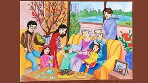 Simple and Meaningful Family Reunion Drawing Ideas for All Skill Levels - image 27