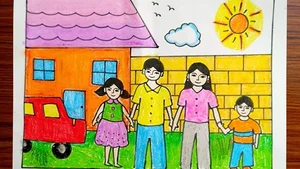 Simple and Meaningful Family Reunion Drawing Ideas for All Skill Levels - image 30