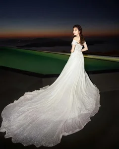 Santorini Dream: Dilraba Dilmurat’s Ethereal Bridal Shoot and the Art of Self-Love - image 8