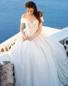 Santorini Dream: Dilraba Dilmurat’s Ethereal Bridal Shoot and the Art of Self-Love - image 0