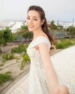 Santorini Dream: Dilraba Dilmurat’s Ethereal Bridal Shoot and the Art of Self-Love - image 14