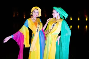 Miss Grand International 2023 Contestants Look Stunning in Traditional Vietnamese Ao Dai - image 3