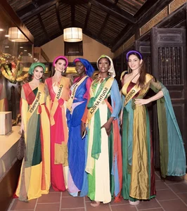 Miss Grand International 2023 Contestants Look Stunning in Traditional Vietnamese Ao Dai - image 6