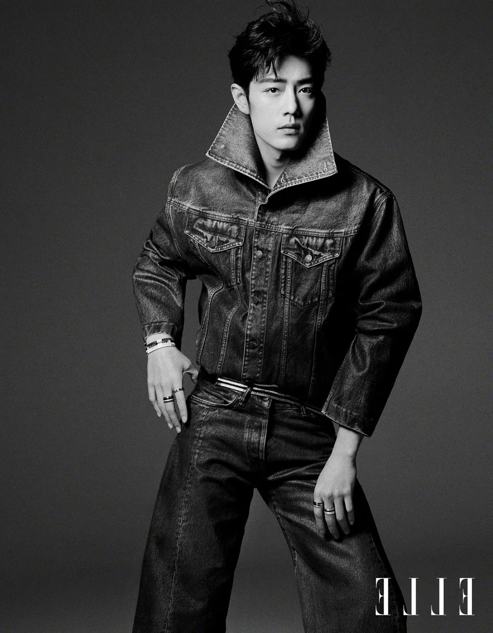 Xiao Zhan Makes History as the Only Male Superstar to Return to Elle Magazine Cover
