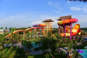 Experience the Tropical Island Water Slide Adventure at 8Wonder Winter Festival - image 6