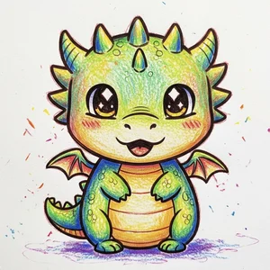 100+ Simple and Unique Dragon Drawing Ideas to Try Yourself - image 5