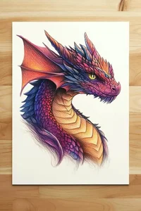 100+ Simple and Unique Dragon Drawing Ideas to Try Yourself - image 18