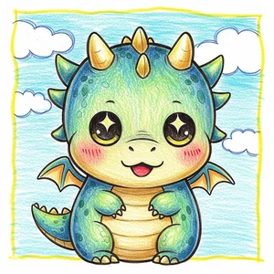 100+ Simple and Unique Dragon Drawing Ideas to Try Yourself - image 26