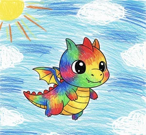 100+ Simple and Unique Dragon Drawing Ideas to Try Yourself - image 12