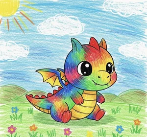 100+ Simple and Unique Dragon Drawing Ideas to Try Yourself - image 4