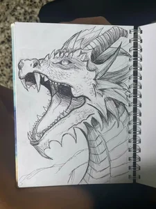 100+ Simple and Unique Dragon Drawing Ideas to Try Yourself - image 19