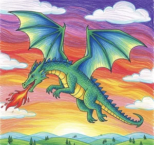 100+ Simple and Unique Dragon Drawing Ideas to Try Yourself - image 2