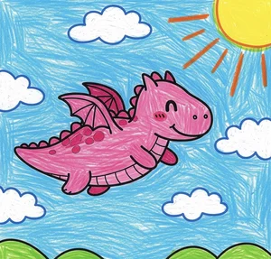 100+ Simple and Unique Dragon Drawing Ideas to Try Yourself - image 23