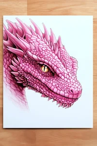 100+ Simple and Unique Dragon Drawing Ideas to Try Yourself - image 17