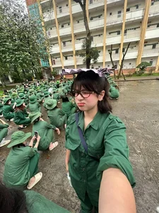 Viral Beauty: Mixed-Race Student Captivates Internet During University Military Training - image 5