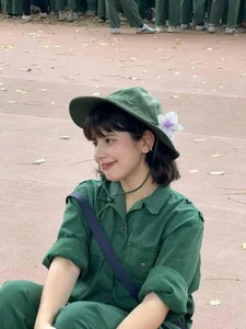 Viral Beauty: Mixed-Race Student Captivates Internet During University Military Training - image 4