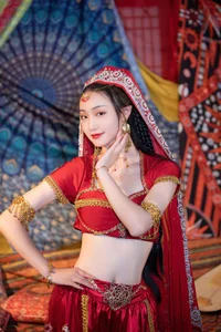 Stunning Art Photography: YiTuYu Vol.7073 with Model Ling Zi Xi - image 21