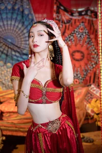 Stunning Art Photography: YiTuYu Vol.7073 with Model Ling Zi Xi - image 0