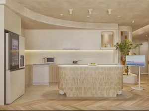 Elegant 111m2 Saigon Apartment Design: A Warm Beige Urban Retreat with Resort-Style Vibes - image 5