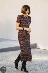 The Iconic Style of the Most Powerful Woman in Global Fashion - image 4