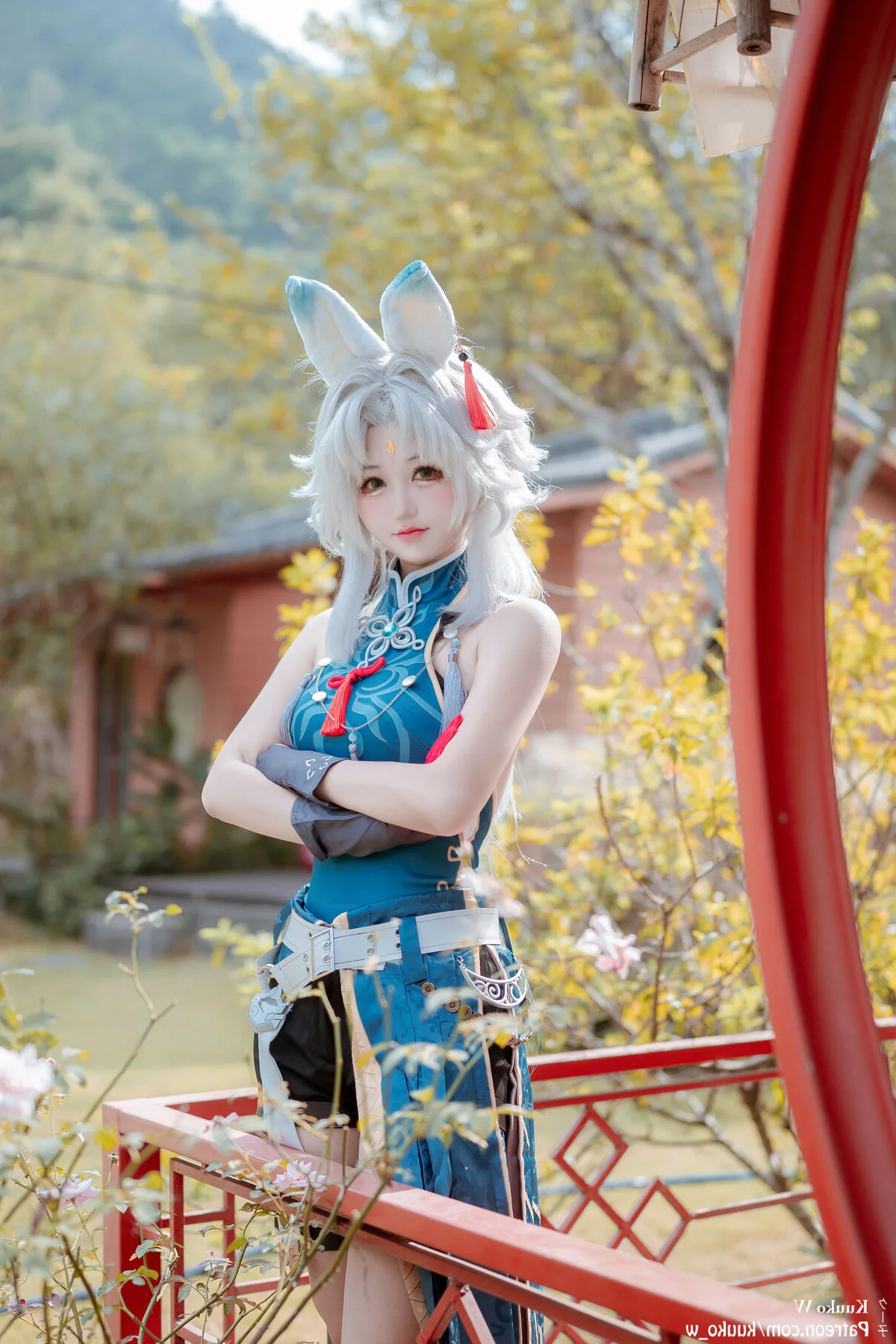 Stunning Feixiao Cosplay by KuukoW | Honkai: Star Rail Character Photography | Exclusive 24P High-Quality Image Collection