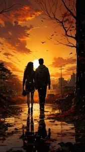 Cute and Romantic Couple Wallpapers: Beautiful Love Backgrounds for Your Phone - image 27