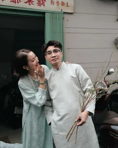Huyen 2k4 Reinvents Traditional Tet Style with the Elegant Mo Ca Aesthetic - image 3