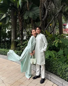 Huyen 2k4 Reinvents Traditional Tet Style with the Elegant Mo Ca Aesthetic - image 2