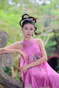 Timeless Grace: Vietnamese Woman's Modern Elegance Amidst Ancient Architecture. - image 8