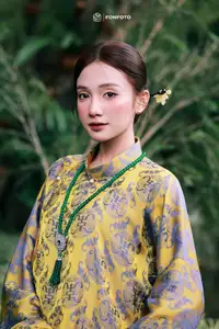 VGU No.183: Admire the Elegant Beauty of Vietnamese Women in Ao Dai and Conical Hat Amidst Nature - image 6