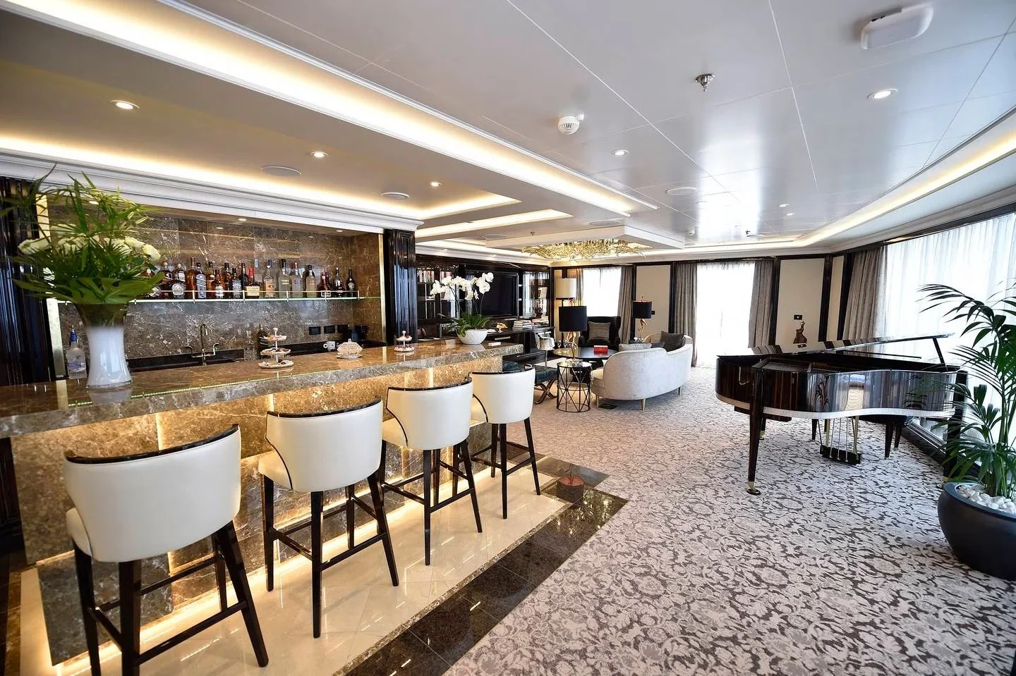 Inside the Ultra-Luxury Superyacht Docking in Nha Trang Coastal City