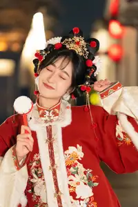 YiTuYu Art Language Vol.8565 Xiao He: Captivating Hanfu Elegance & Traditional Charm for Lunar New Year - image 7
