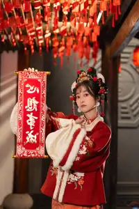YiTuYu Art Language Vol.8565 Xiao He: Captivating Hanfu Elegance & Traditional Charm for Lunar New Year - image 5
