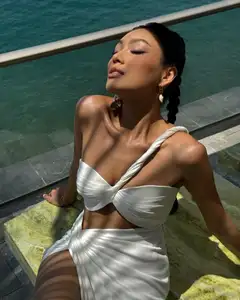 Runner-up Thao Nhi Le's Sizzling Glamour: Alluring Resort Style Before Announcing Foreign Boyfriend - image 8